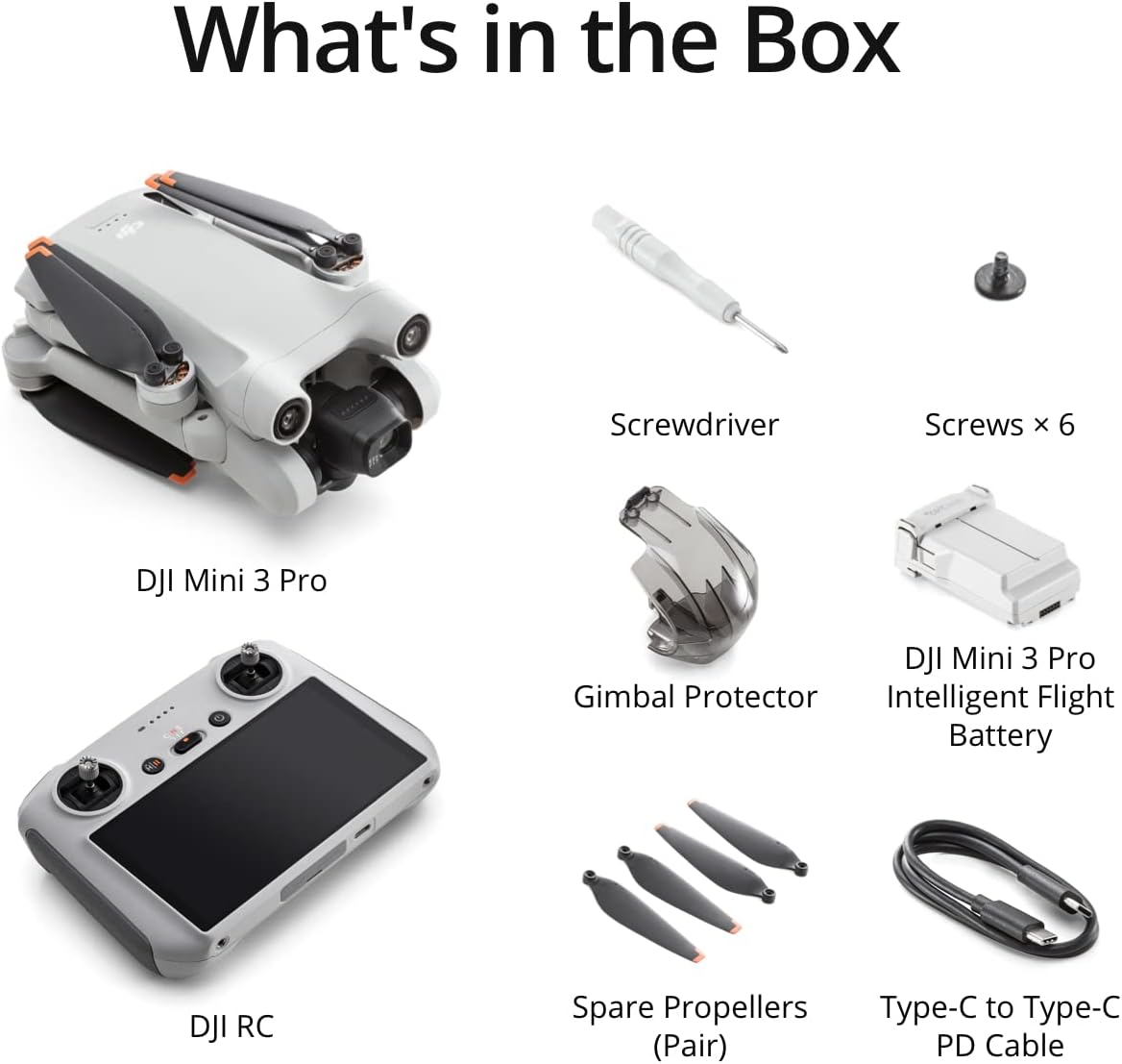  DJI Mini 3 Pro (DJI RC)